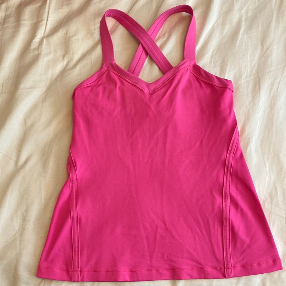 Lululemon Pink workout top